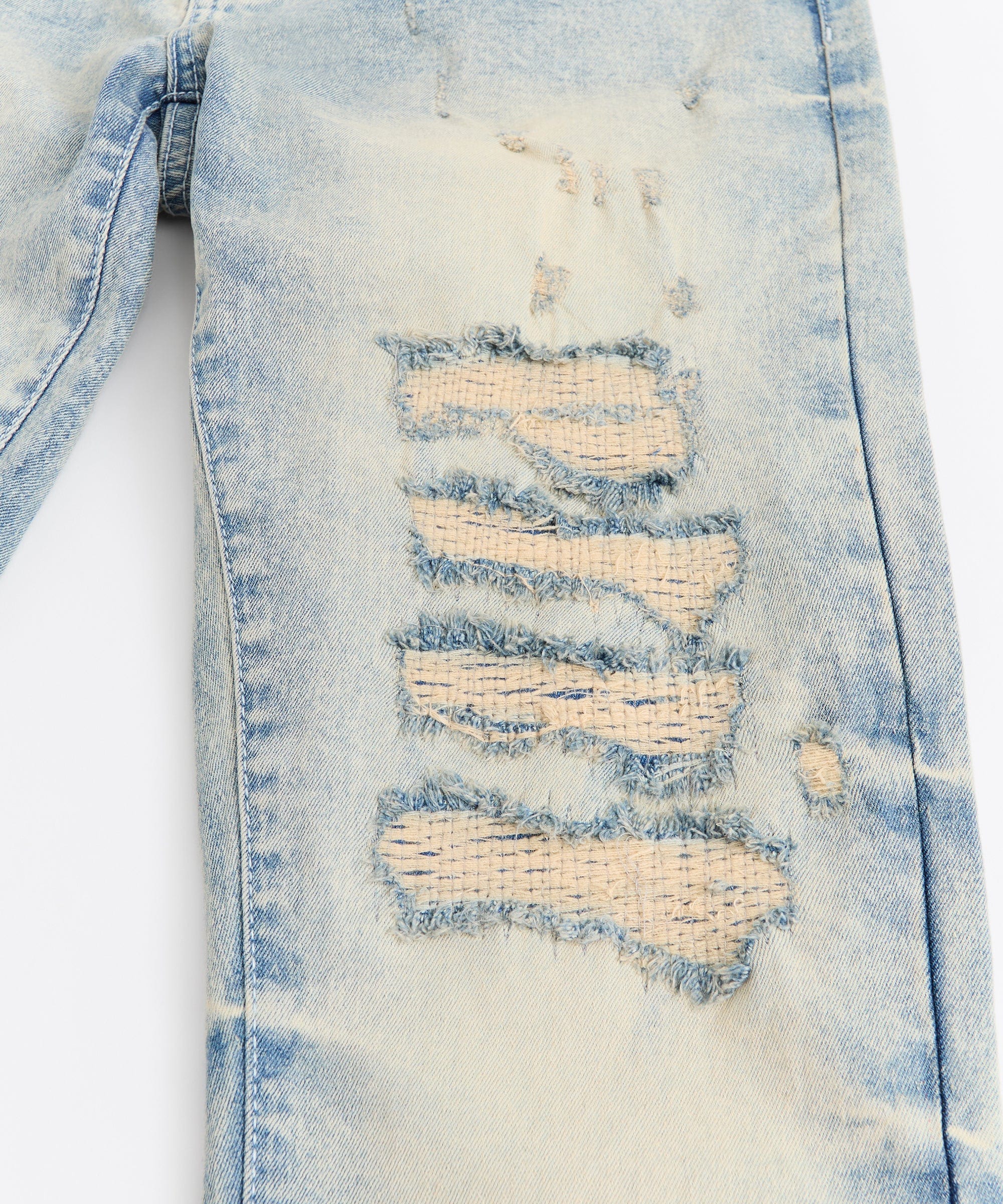 Clubhouse Distressed Denim Pants - Medium Indigo - Image 3