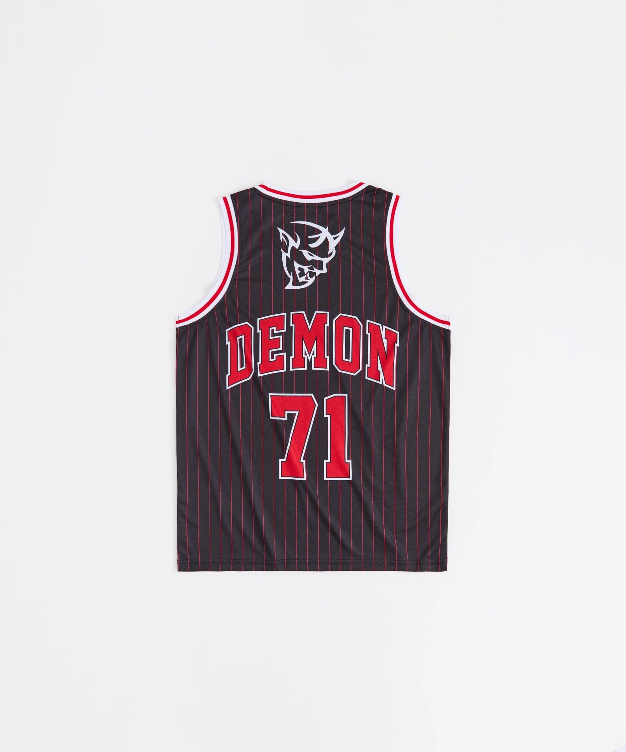 Dodge Demon Basketball Jersey - Black - Image 2