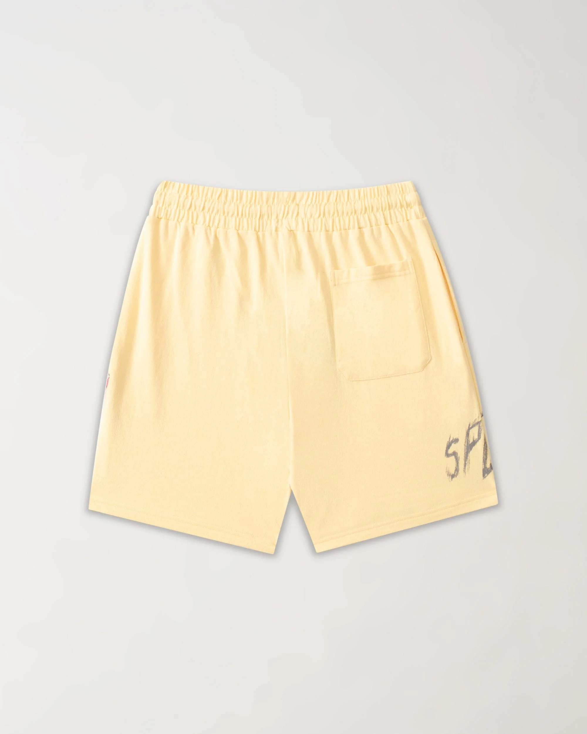 Dodge Hellcat Speed Applique Fleece Short - Tan - Image 5