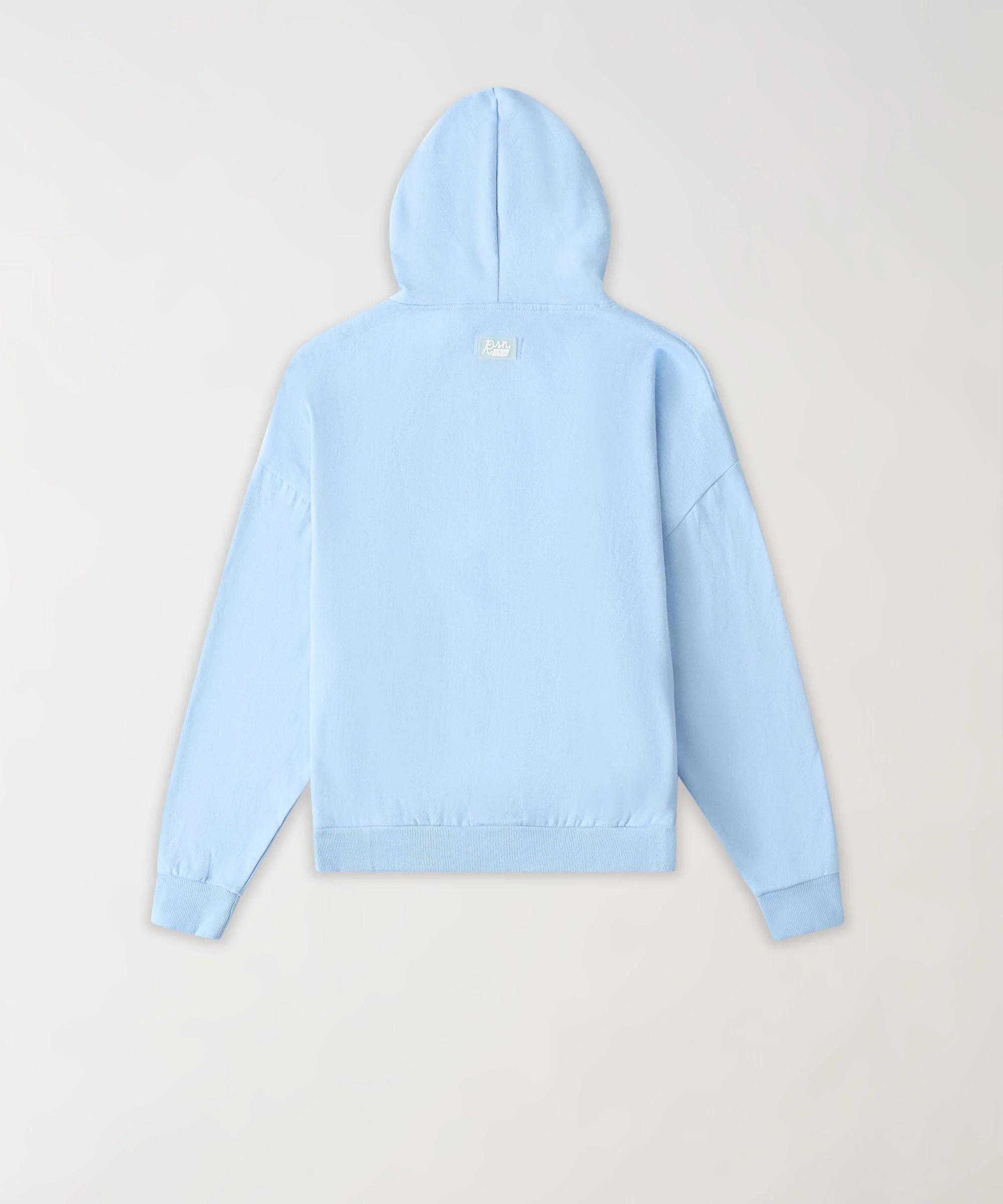 Essential Heavyweight Fleece Baggy Fit Comfy Hoodie - Blue - Image 2