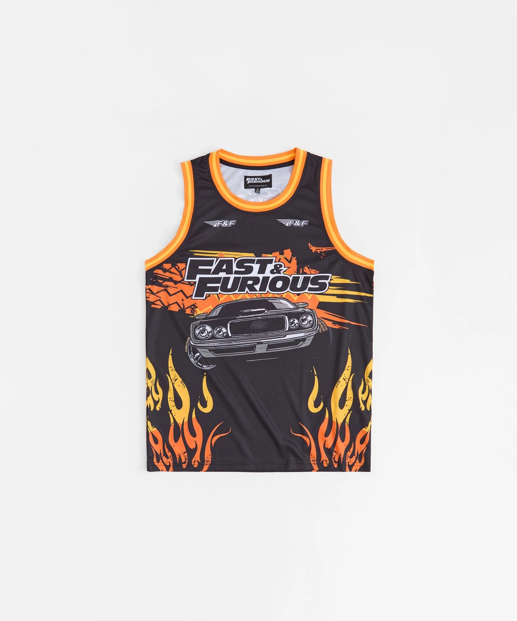 Fast & Furious Basketball Jersey - Black