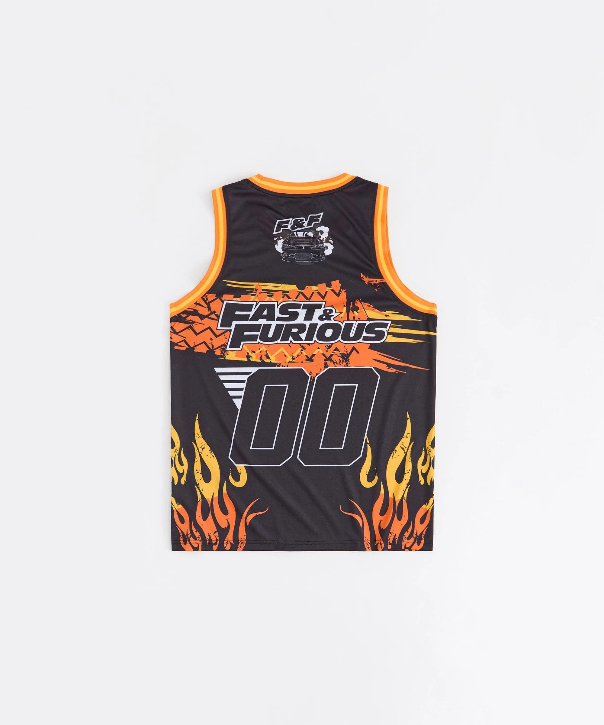 Fast & Furious Basketball Jersey - Black - Image 4