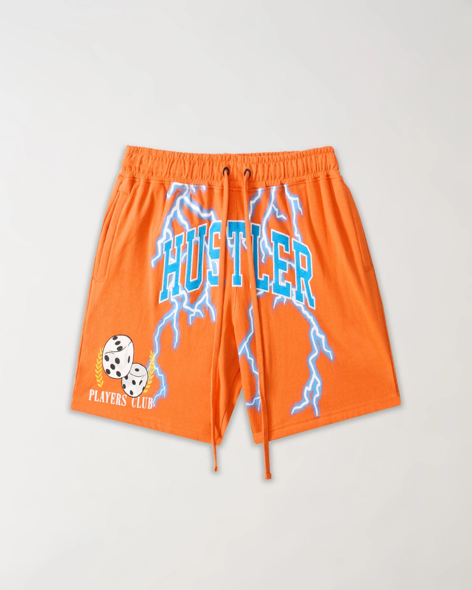 Hustler Players Club Short - Salmon