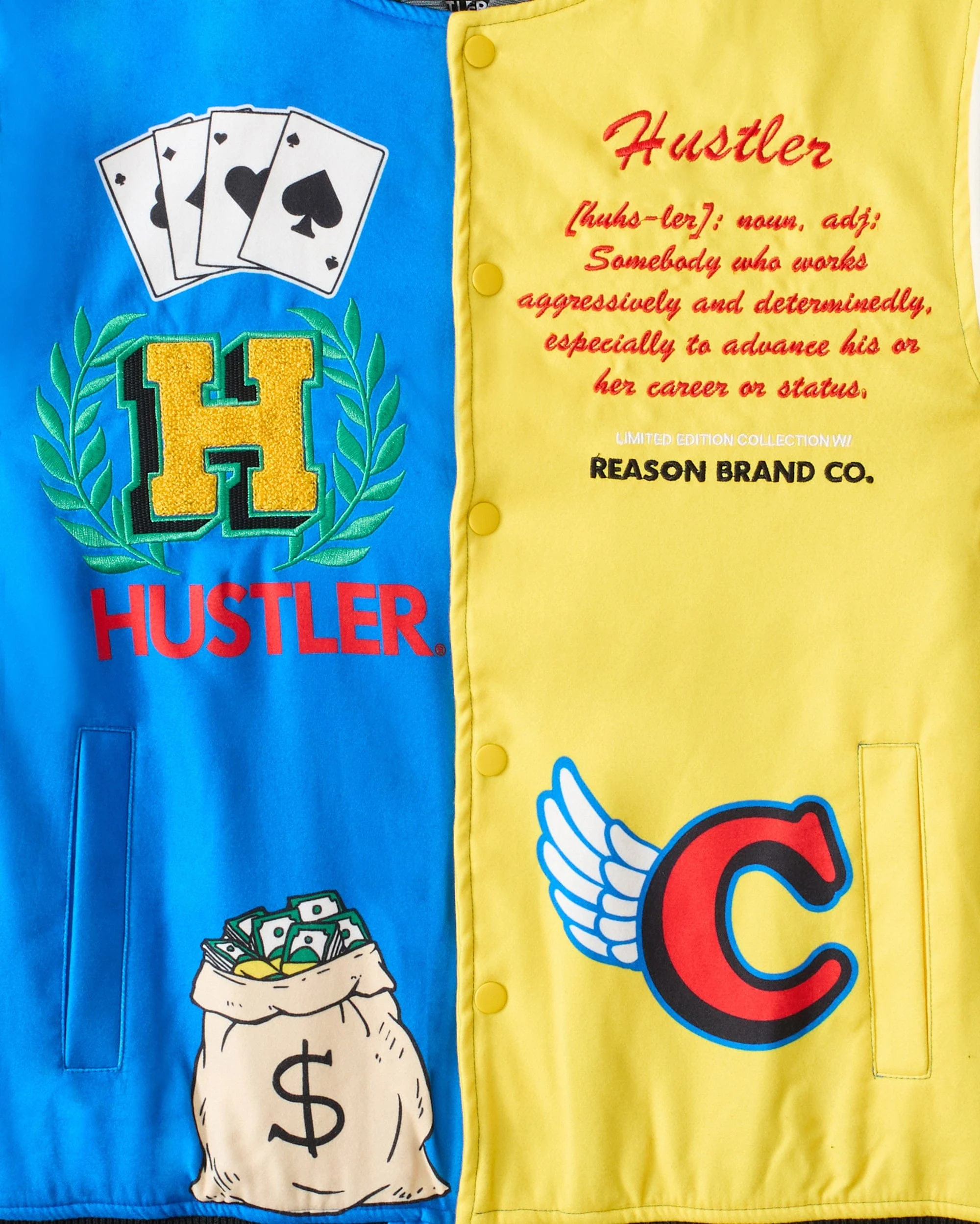 Hustler Varsity Jacket - Image 2