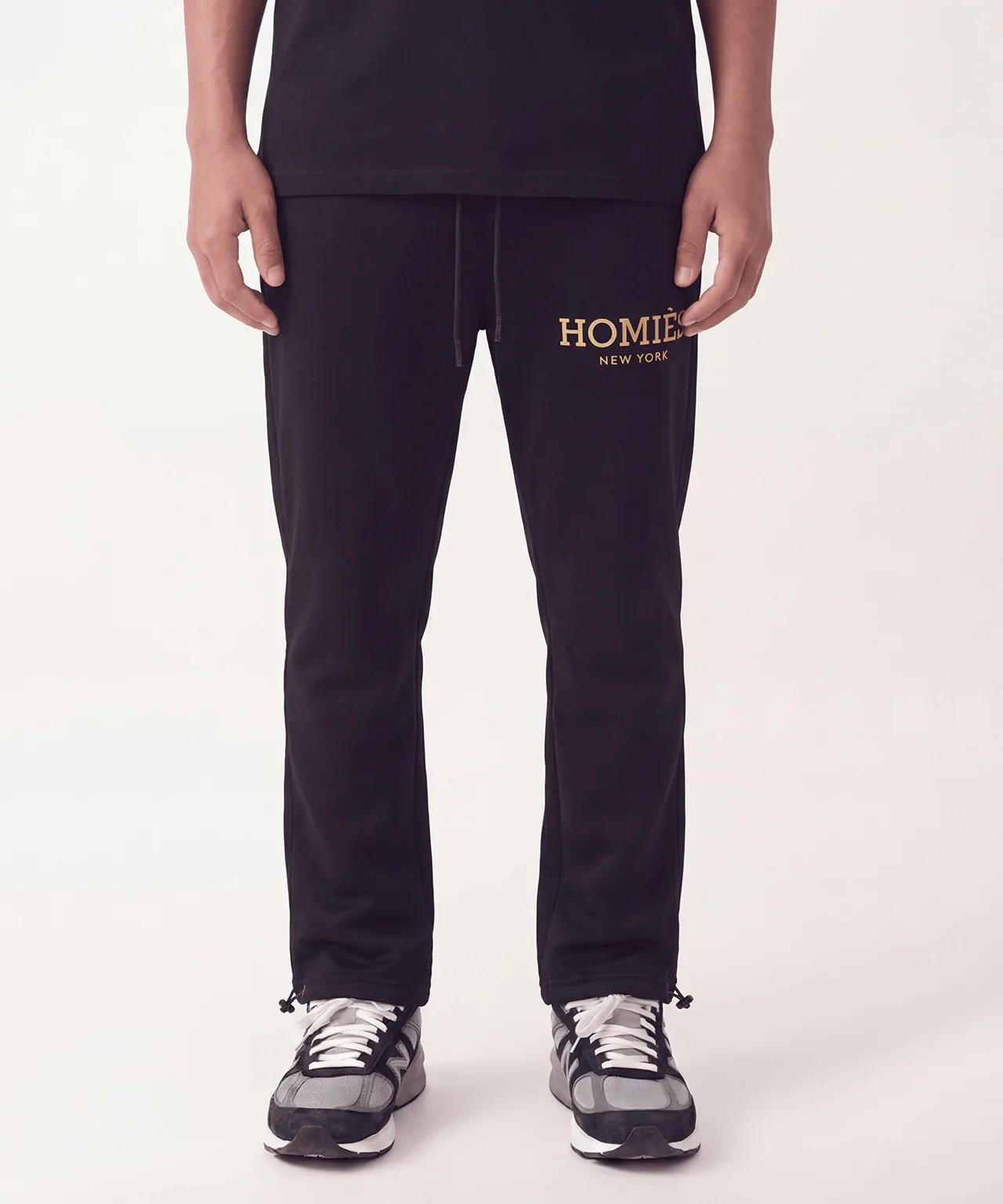 Kids Mini Homies Fleece Pants - Black - Image 2