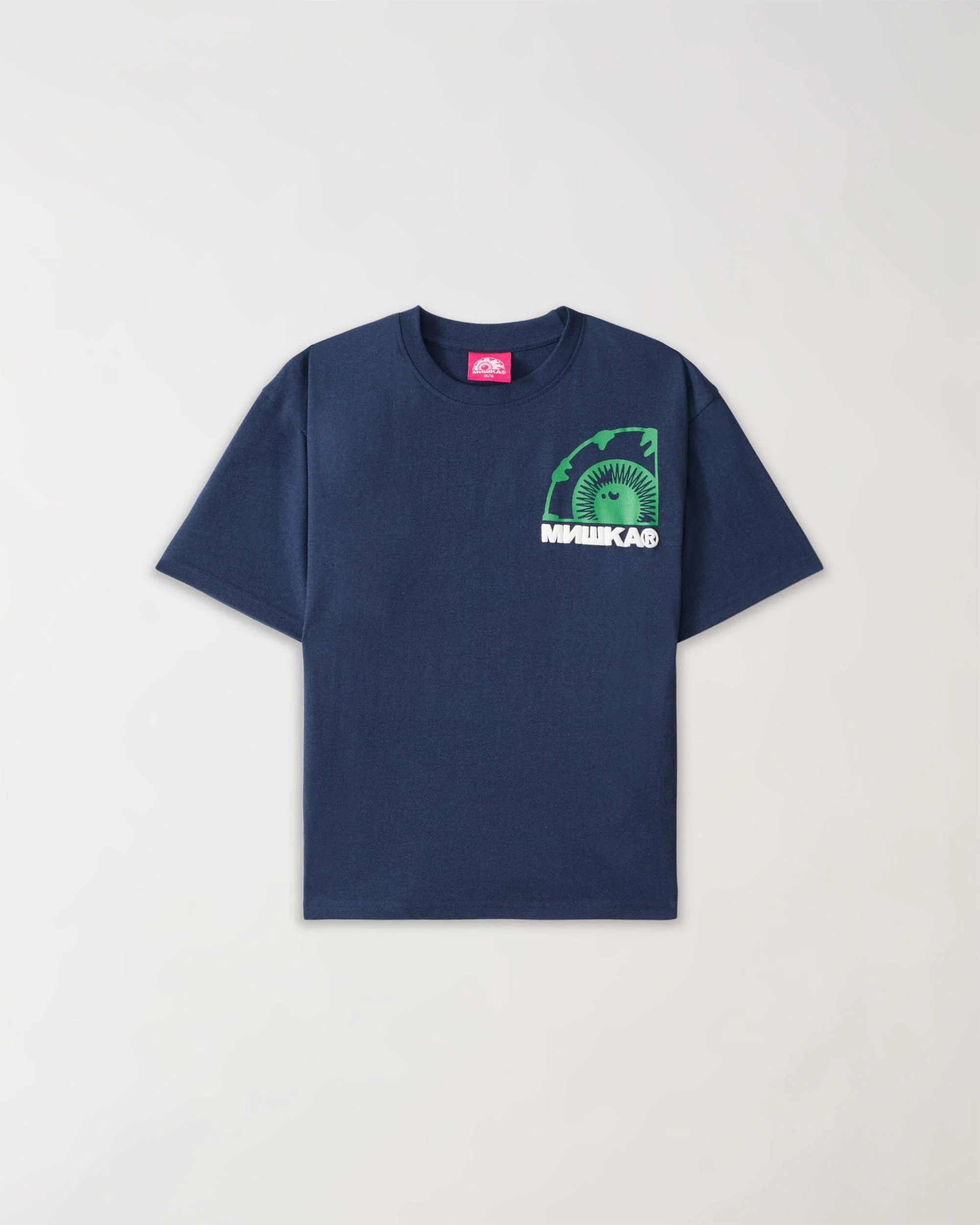 Kids Mishka Back Graphic Print Short Sleeve Tee - Navy - Image 3