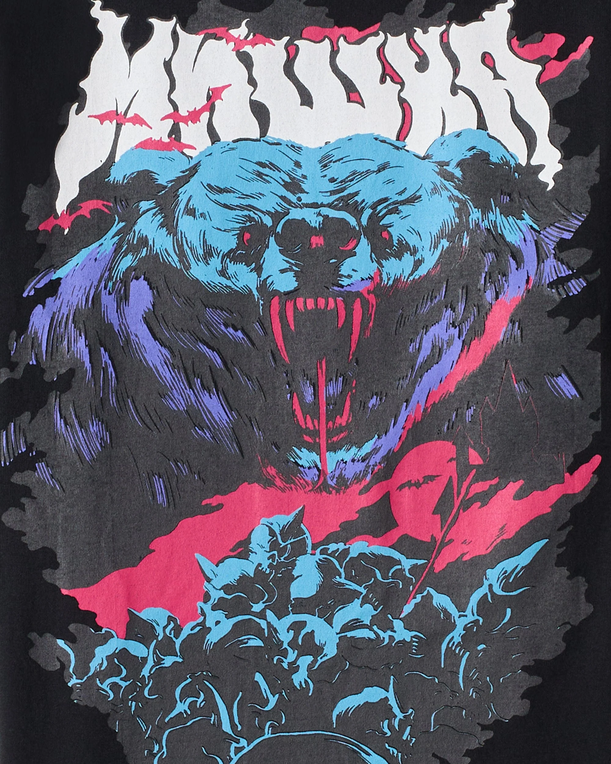 Kids Mishka Graphic Short Sleeve Tee - Black - Image 2