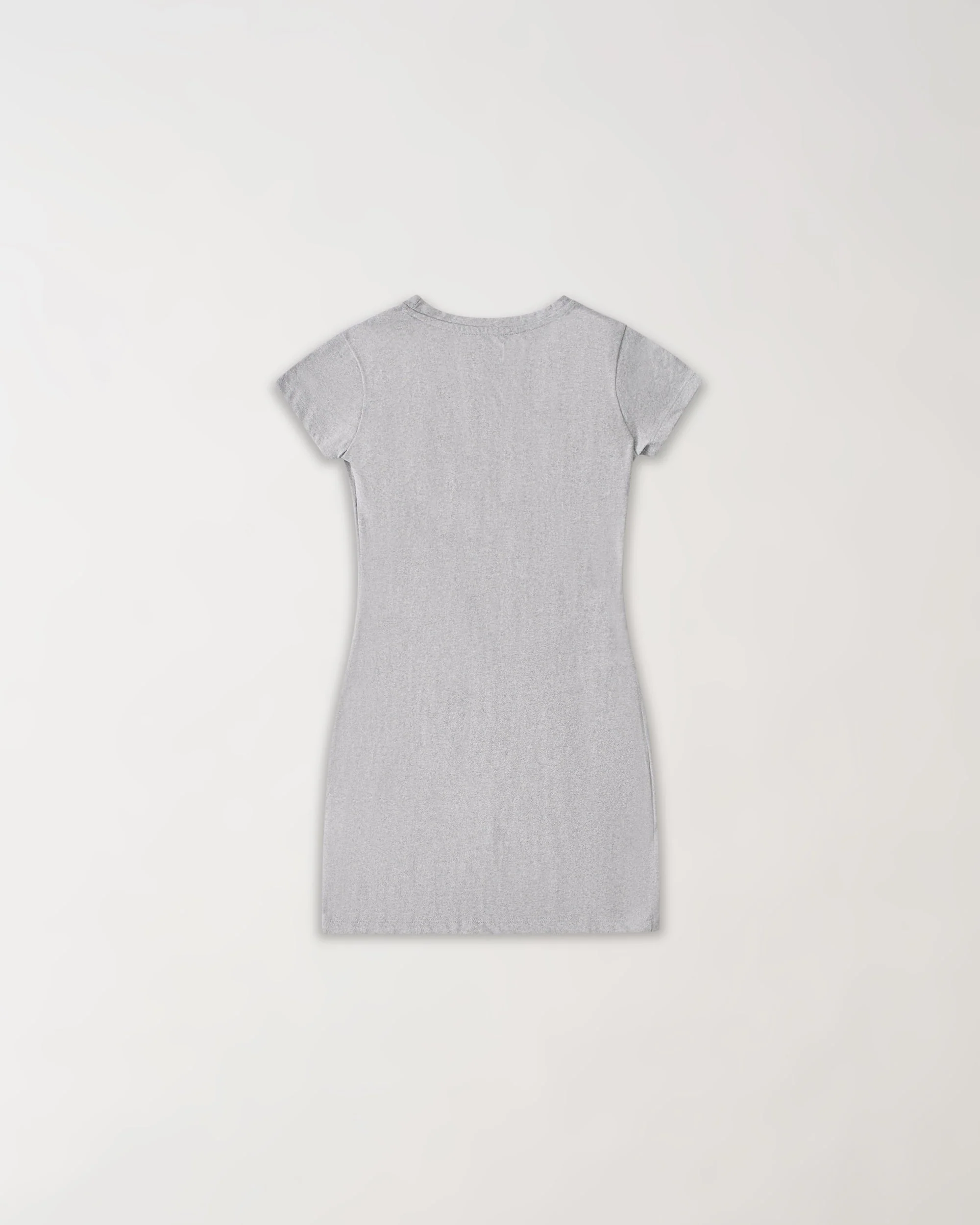 LA Angels Short Sleeve Bodycon Dress - Grey - Image 4