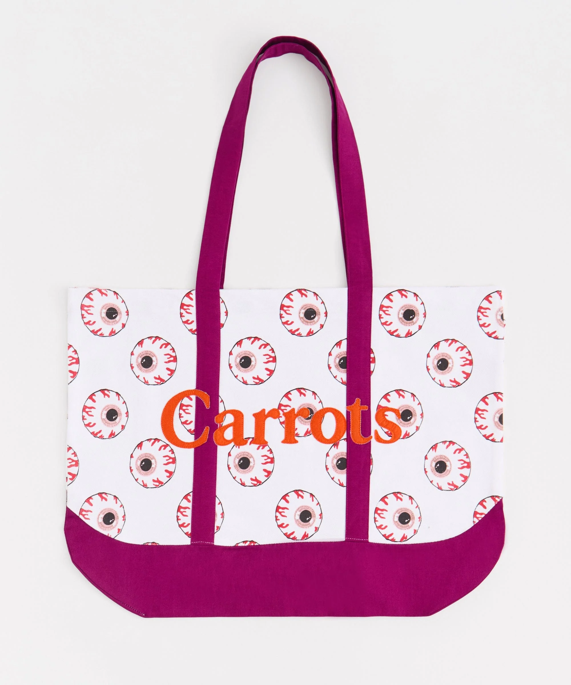 Mishka Carrots Tote Bag - Purple