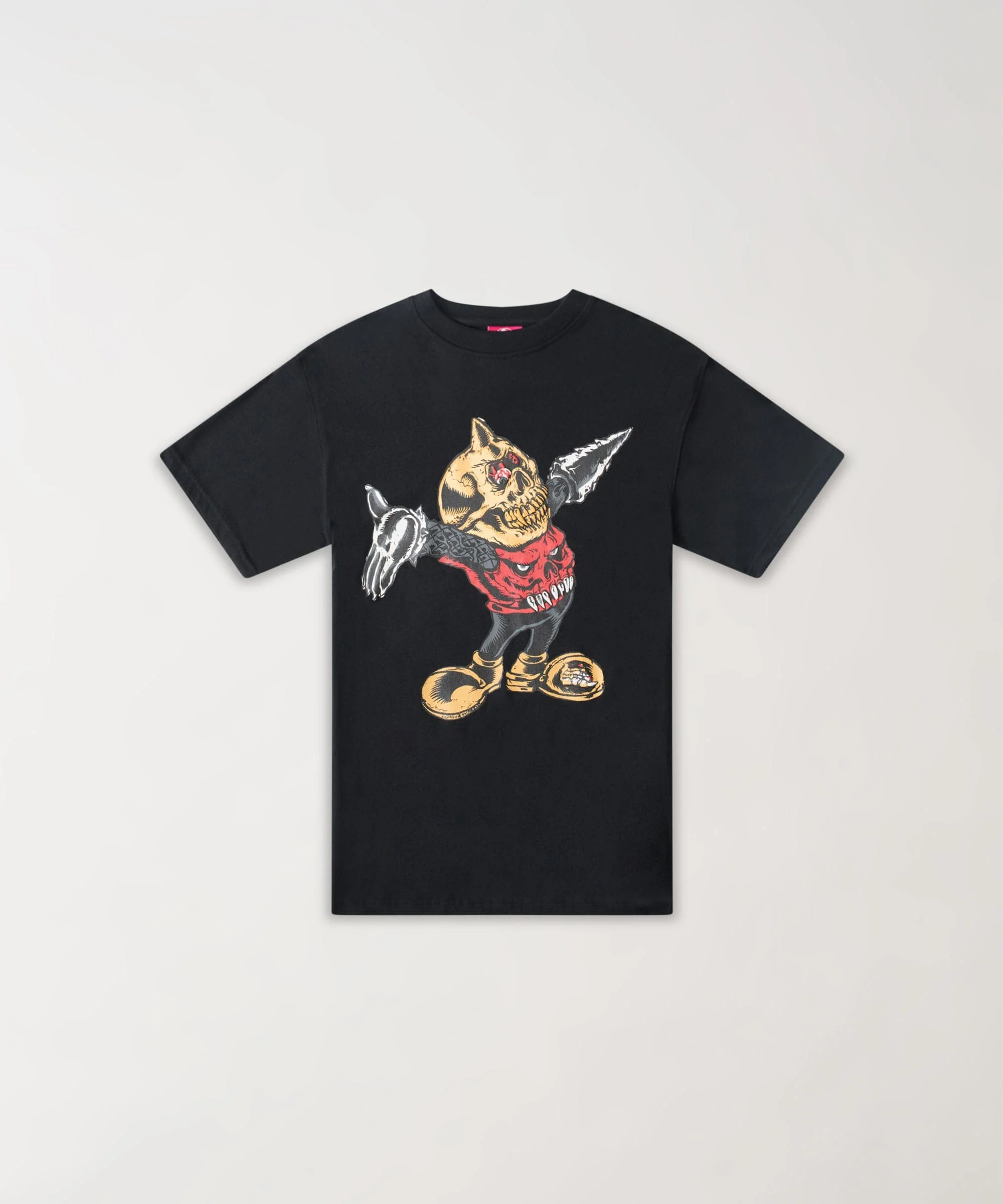 Mishka Cyco Bootleg Embroidered Short Sleeve Tee - Black