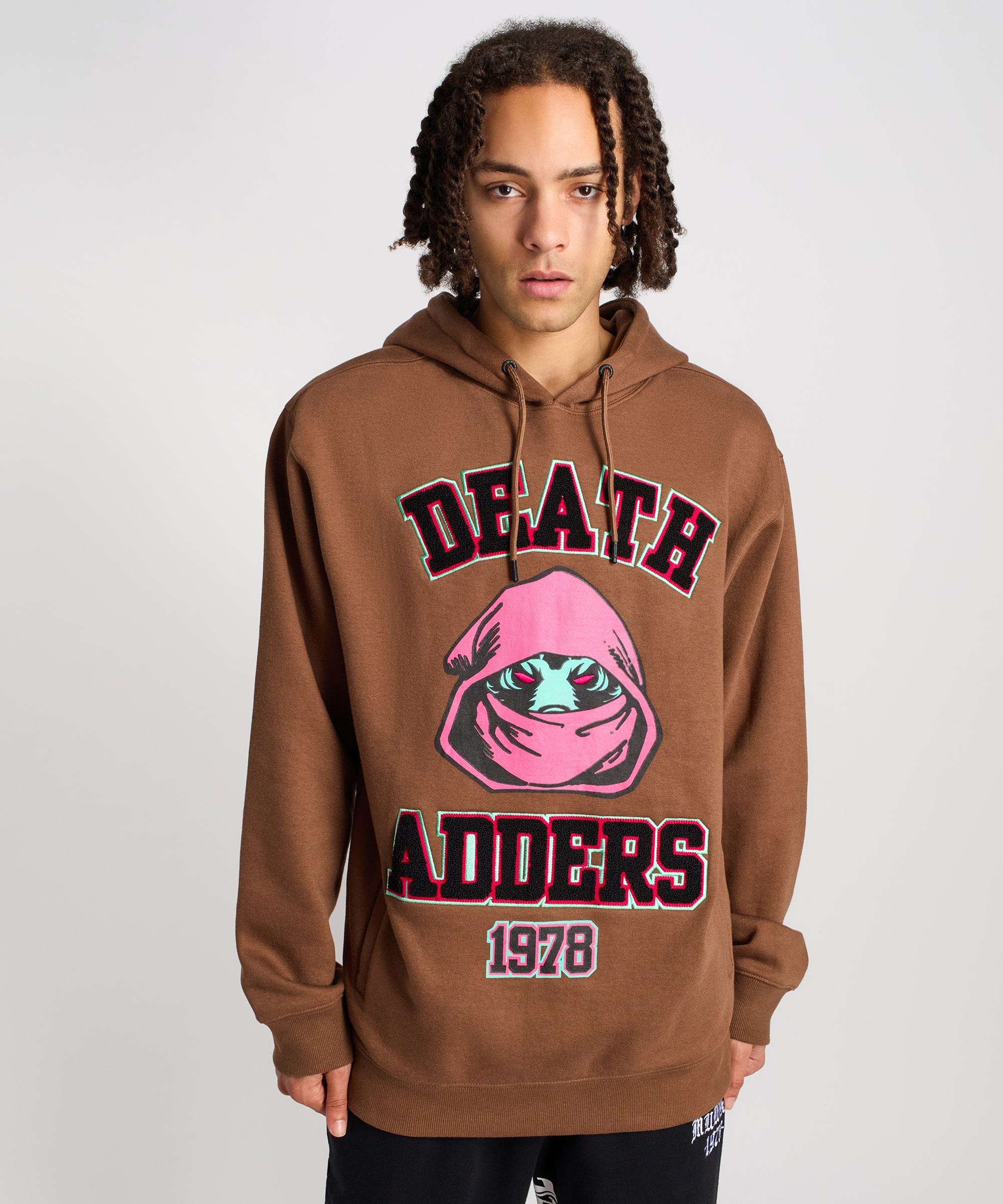 Mishka Death Adders 1978 Hoodie - Brown - Image 2