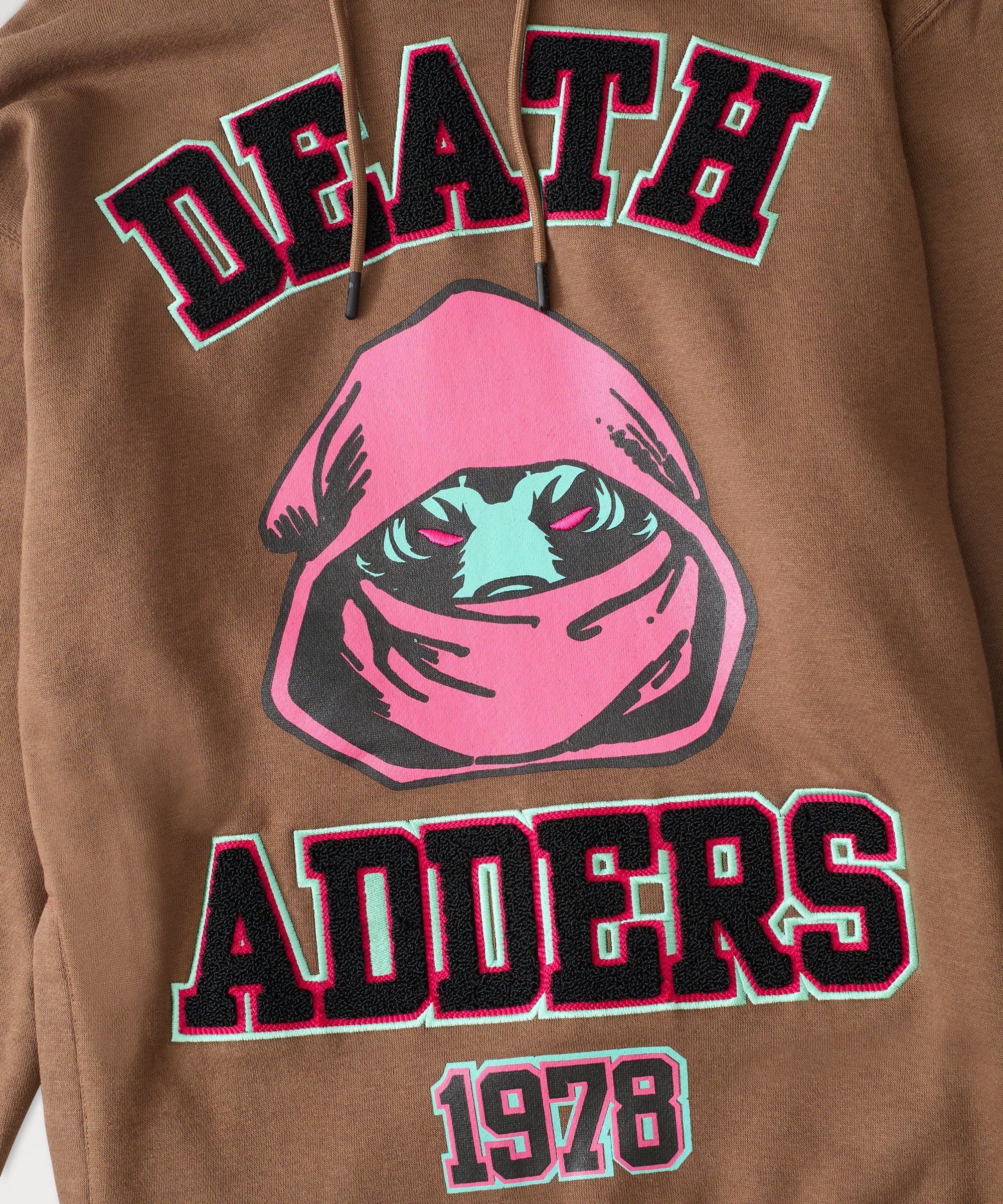 Mishka Death Adders 1978 Hoodie - Brown - Image 5