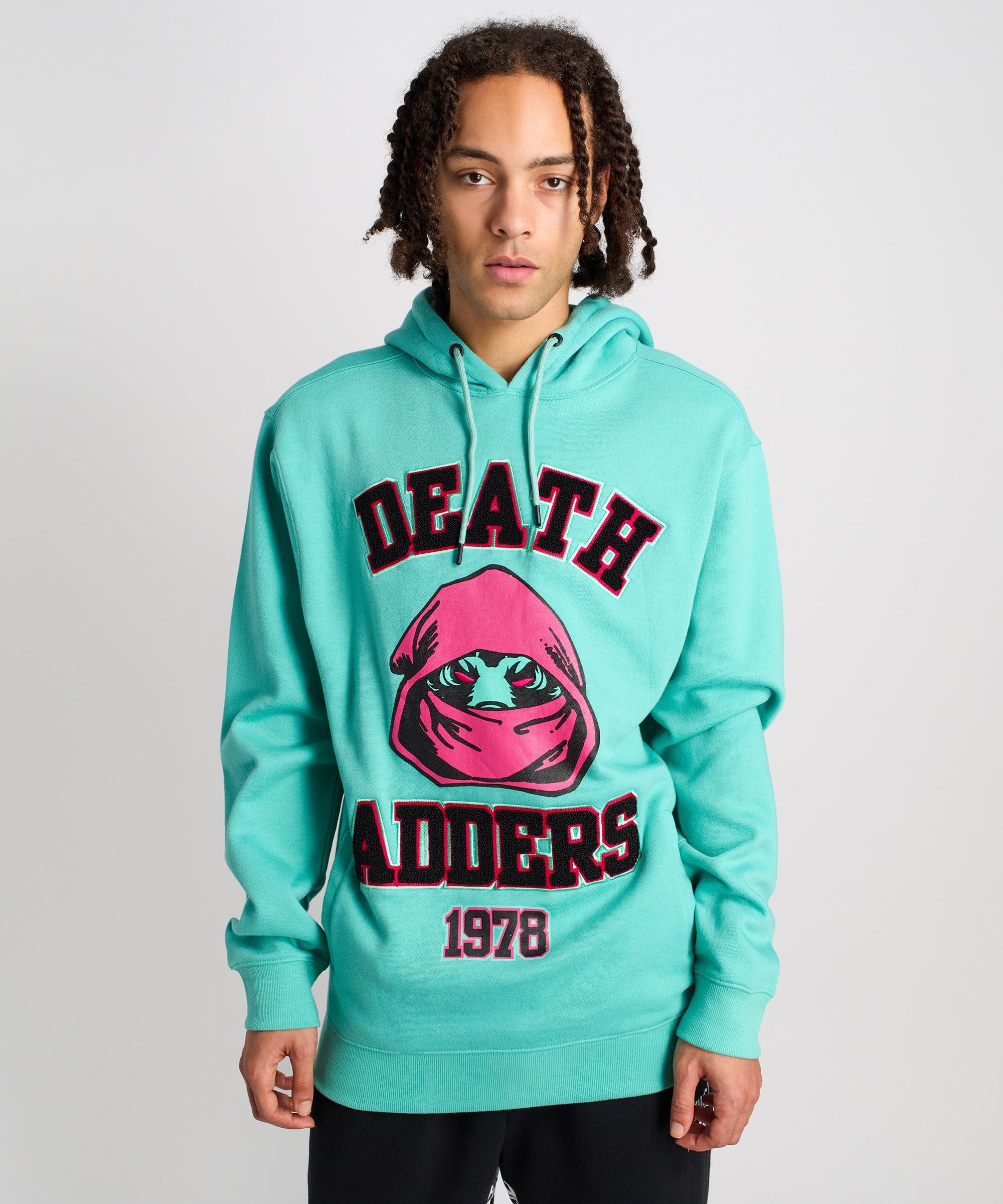 Mishka Death Adders 1978 Hoodie - Light Blue - Image 5