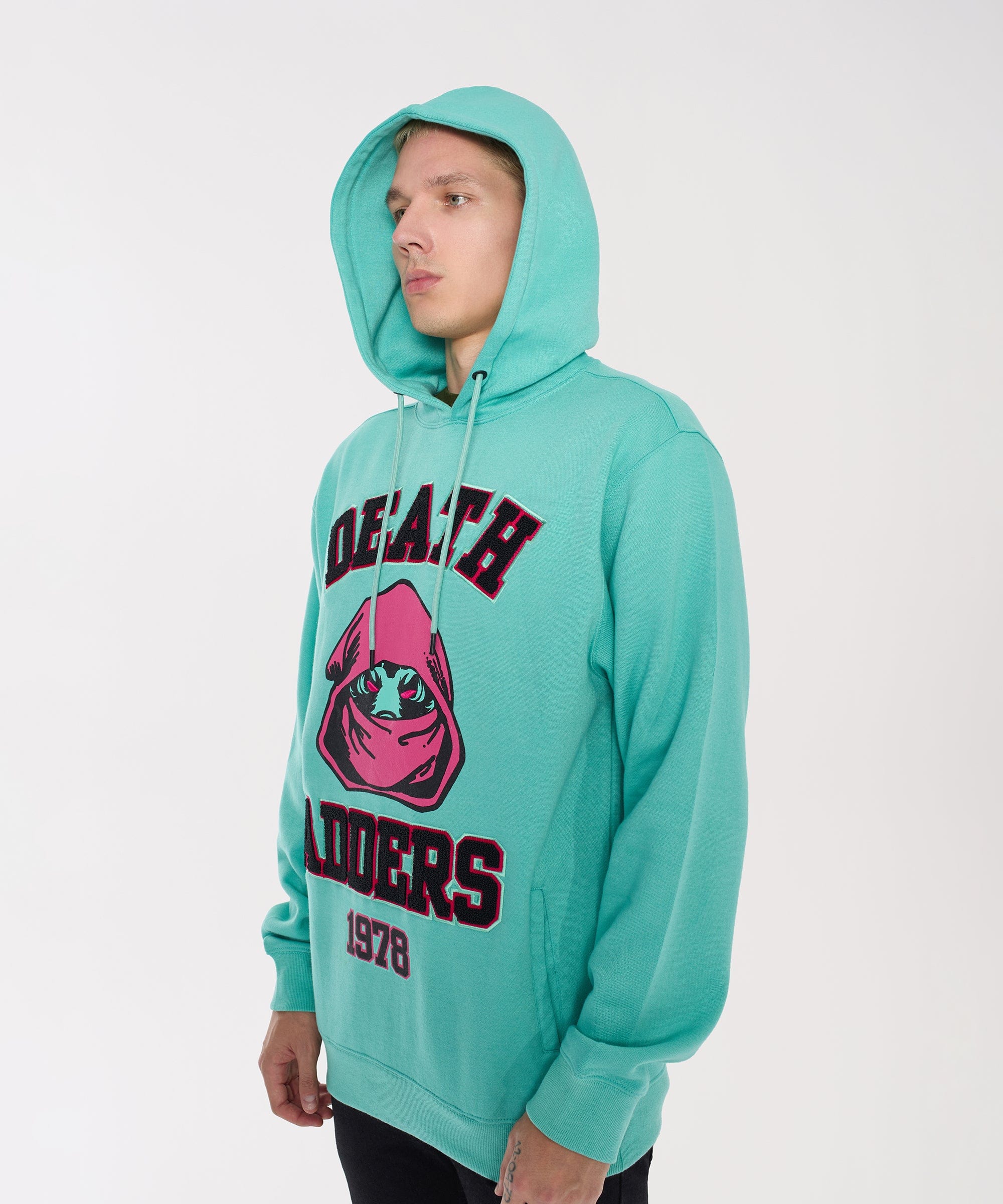 Mishka Death Adders 1978 Hoodie - Light Blue - Image 7