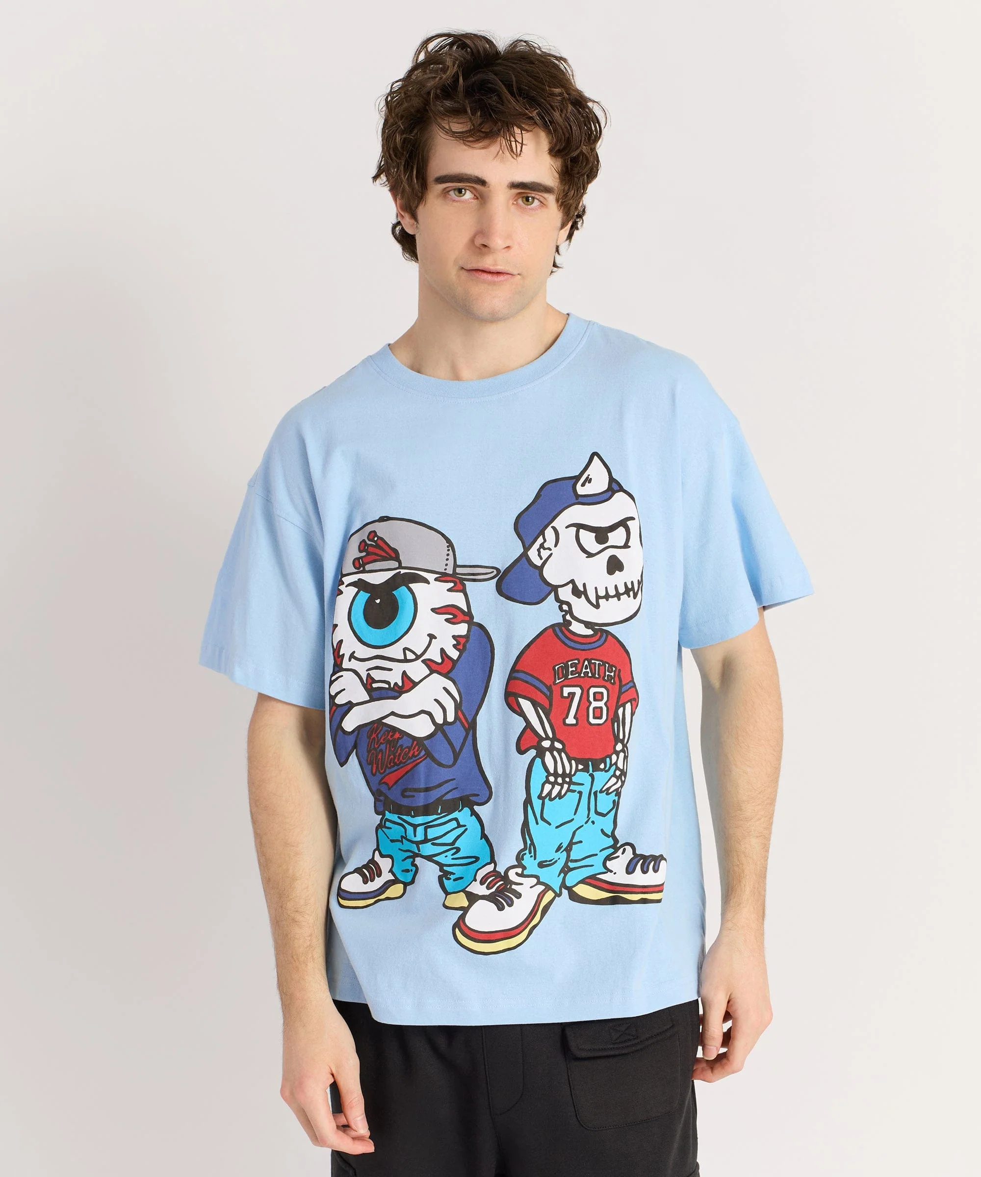 Mishka Nineties Short Sleeve Tee - Light Blue - Image 2