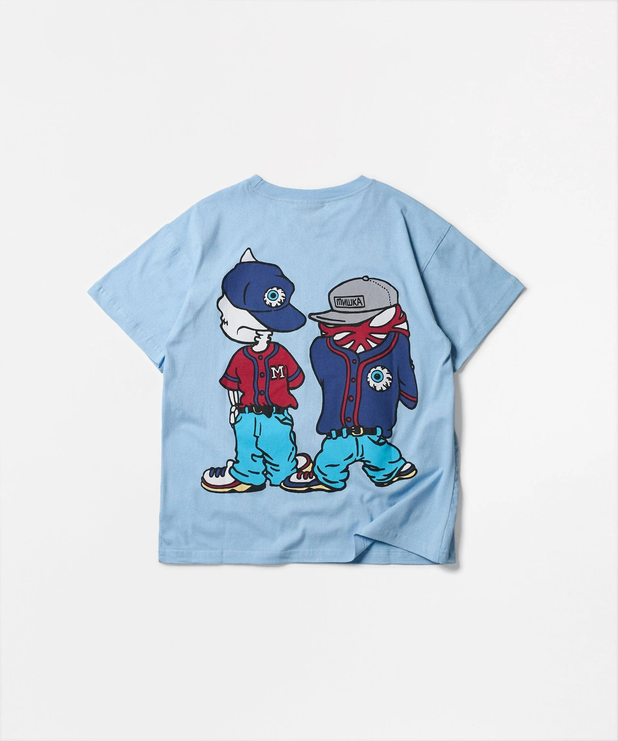 Mishka Nineties Short Sleeve Tee - Light Blue - Image 5