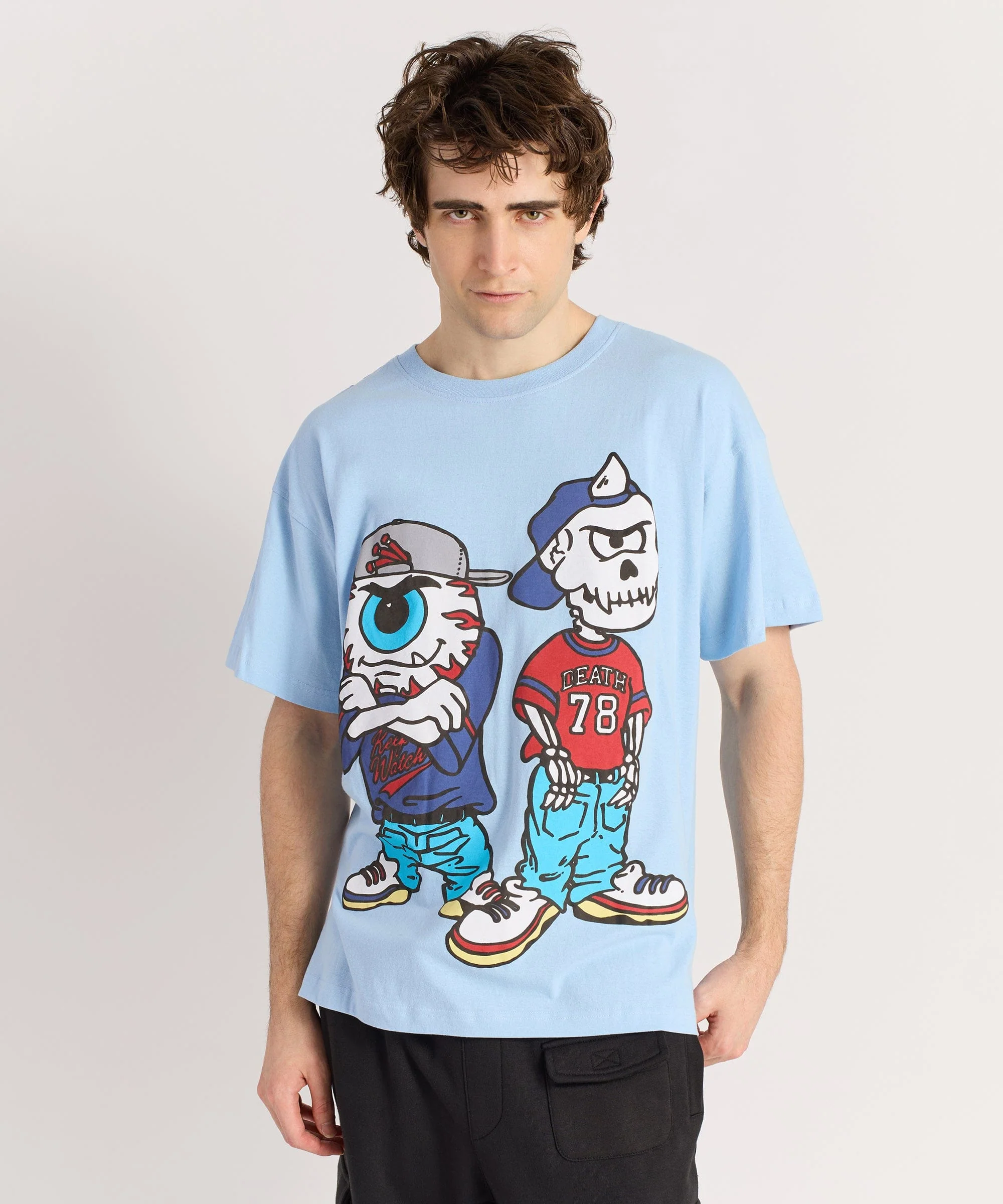 Mishka Nineties Short Sleeve Tee - Light Blue - Image 6