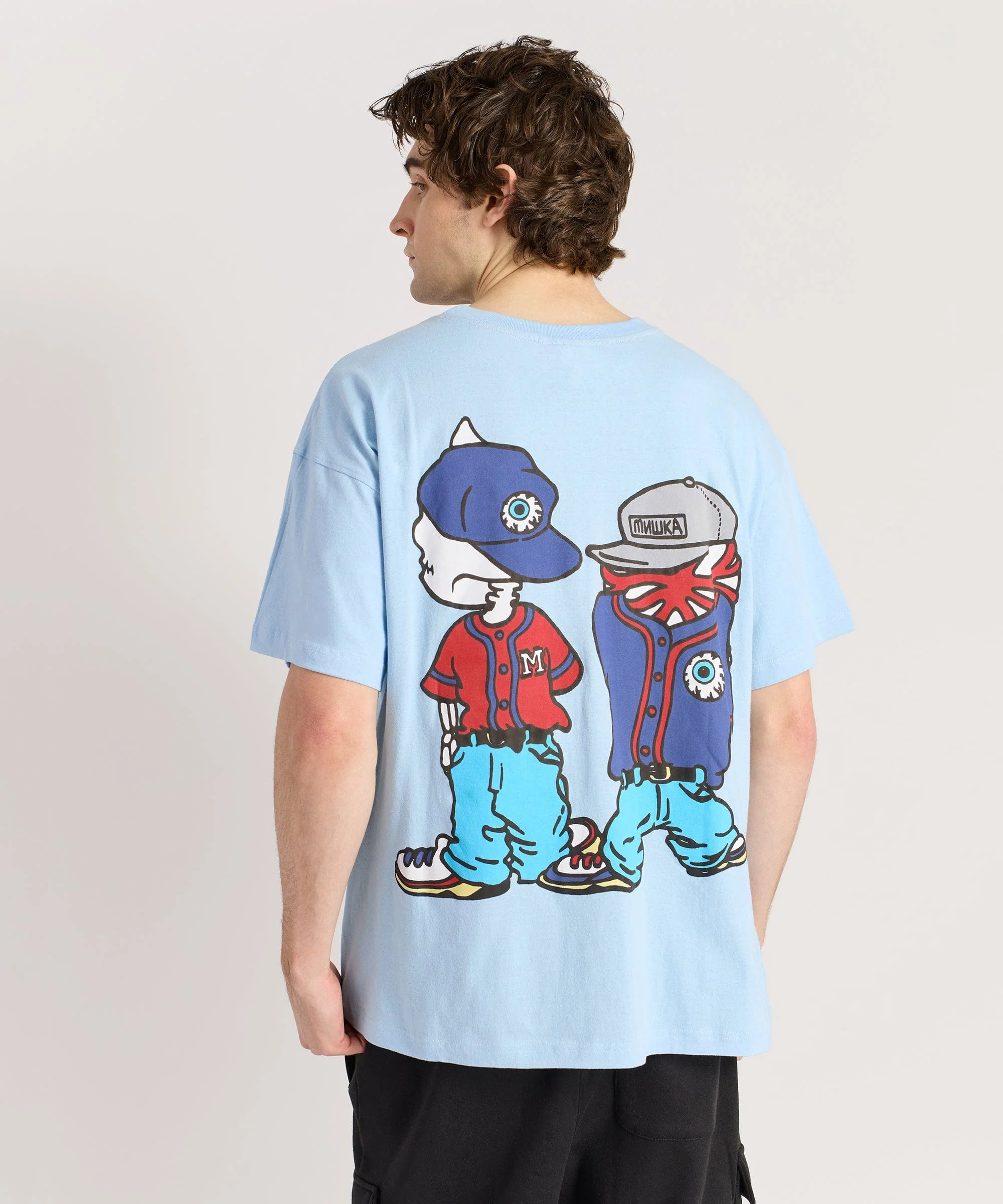 Mishka Nineties Short Sleeve Tee - Light Blue - Image 7