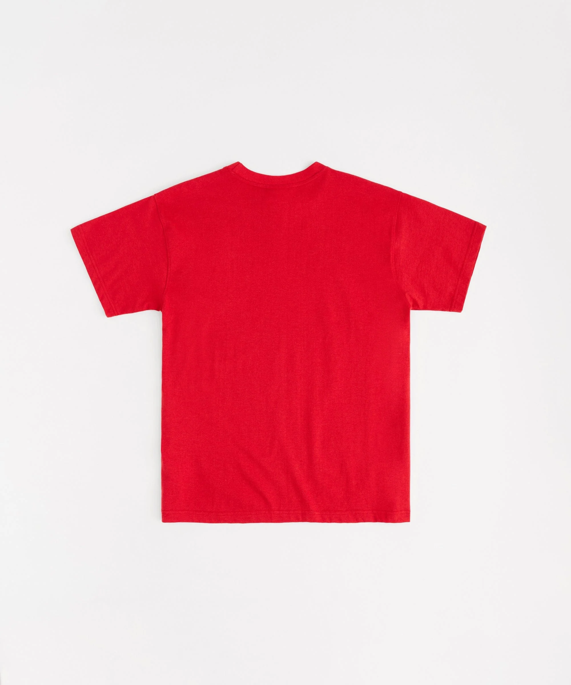 Mishka Still King Embroidered Short Sleeve Tee - Red - Image 2