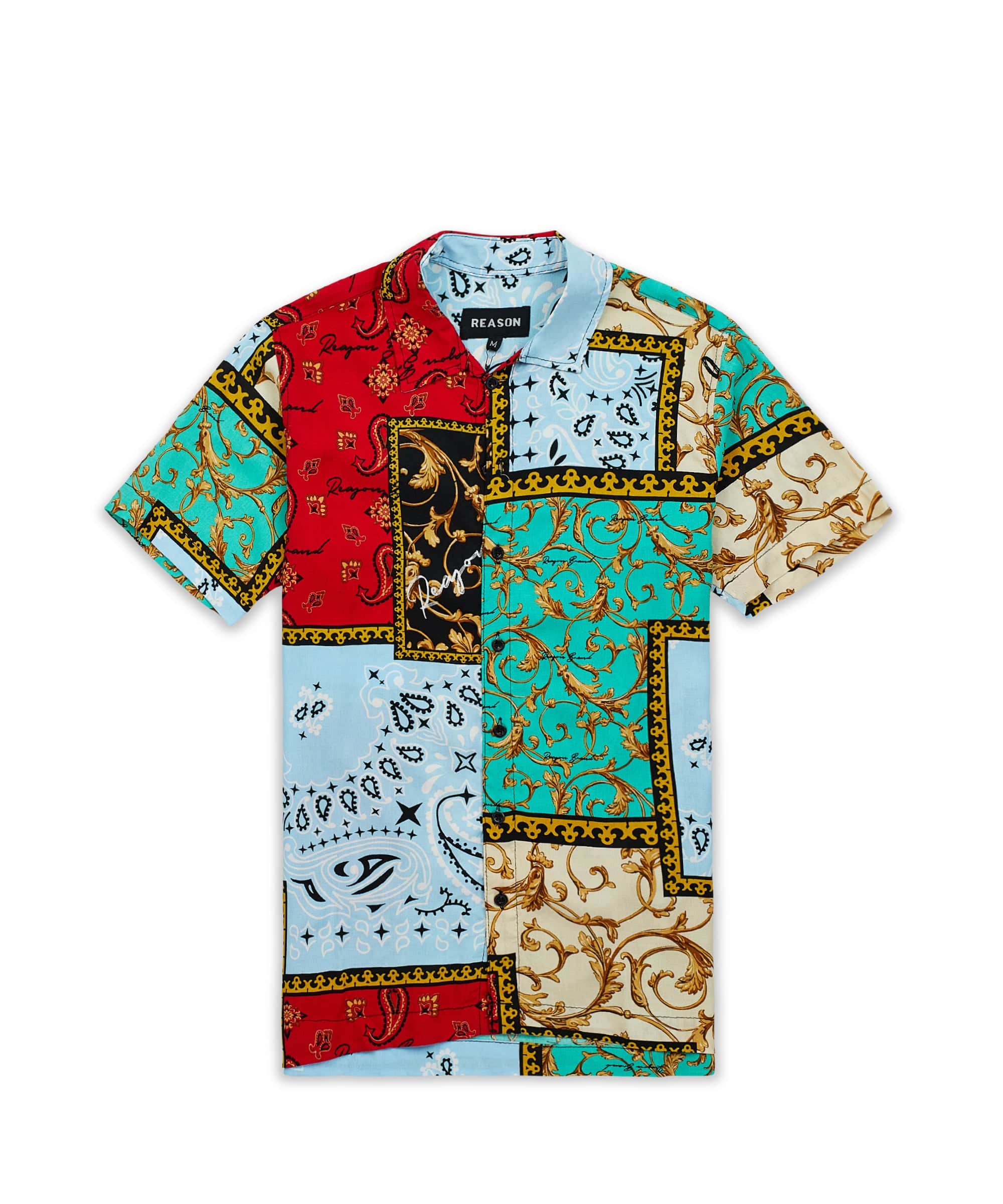 Olympian Allover Print Short Sleeve Shirt - Image 3