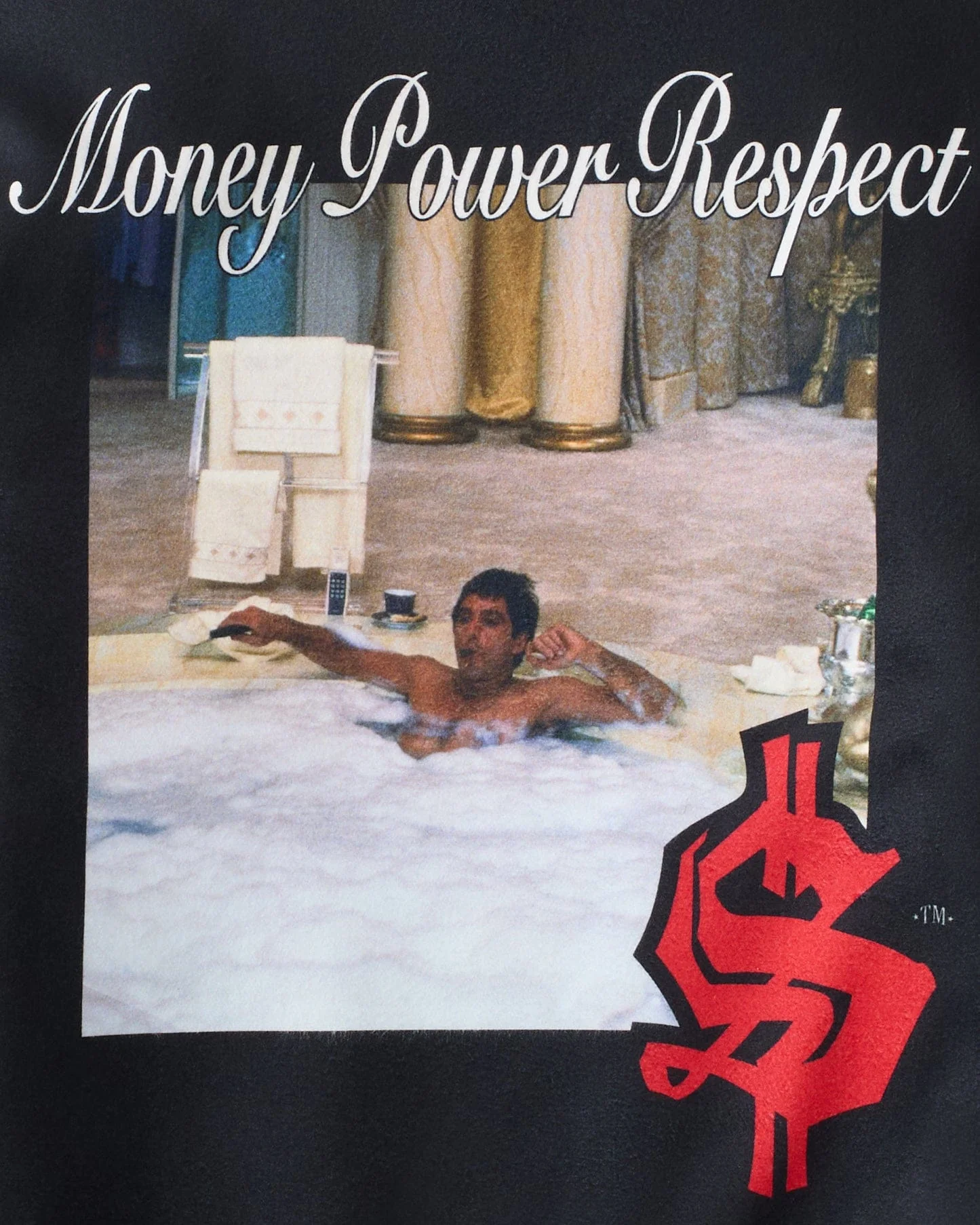 Scarface Money Varsity Jacket PU - Black - Image 7