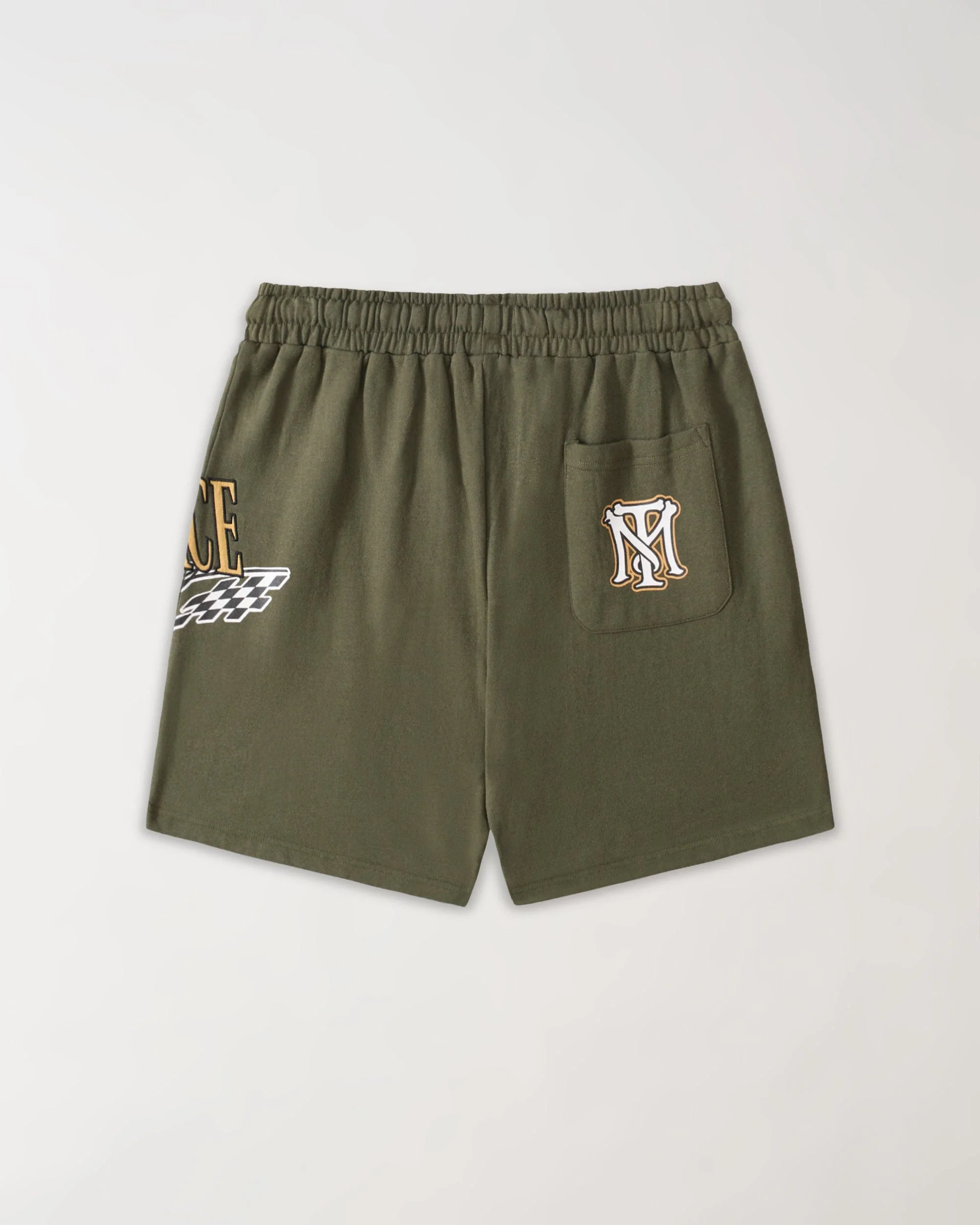 Scarface Racing Short - Olive Green - Image 2