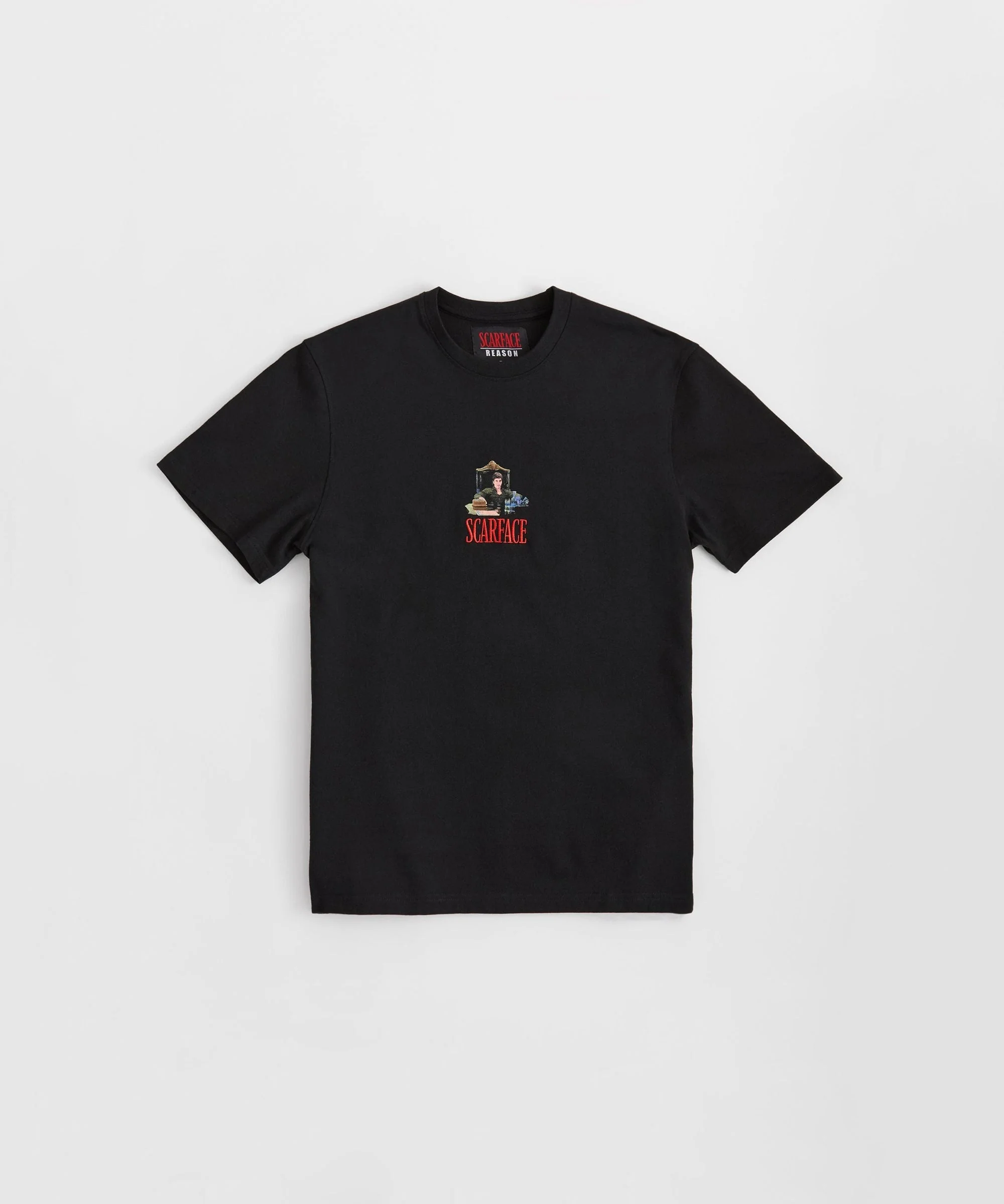 Scarface Throne Short Sleeve Tee - Black - Image 5
