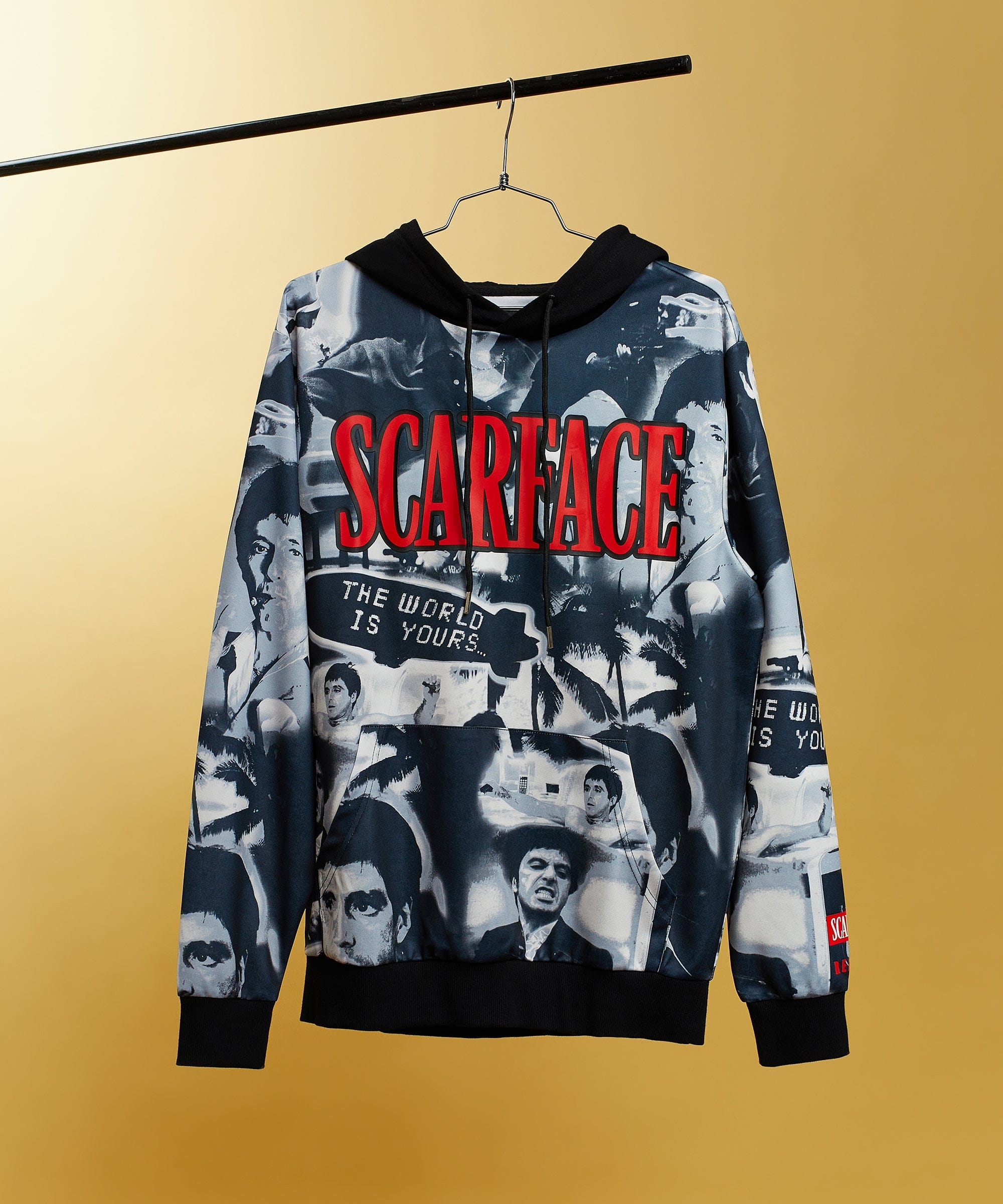 Scarface™ Collage Allover Print Al Pacino Hoodie - Image 3