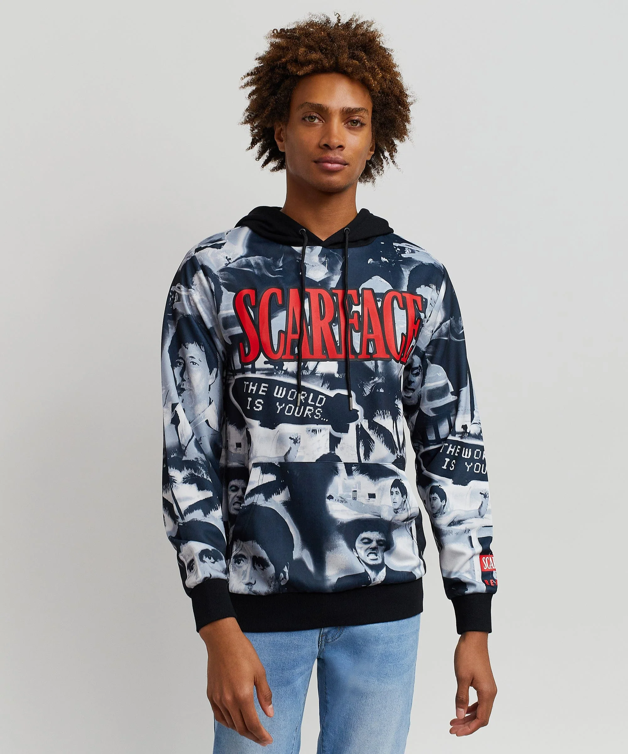 Scarface™ Collage Allover Print Al Pacino Hoodie - Image 4