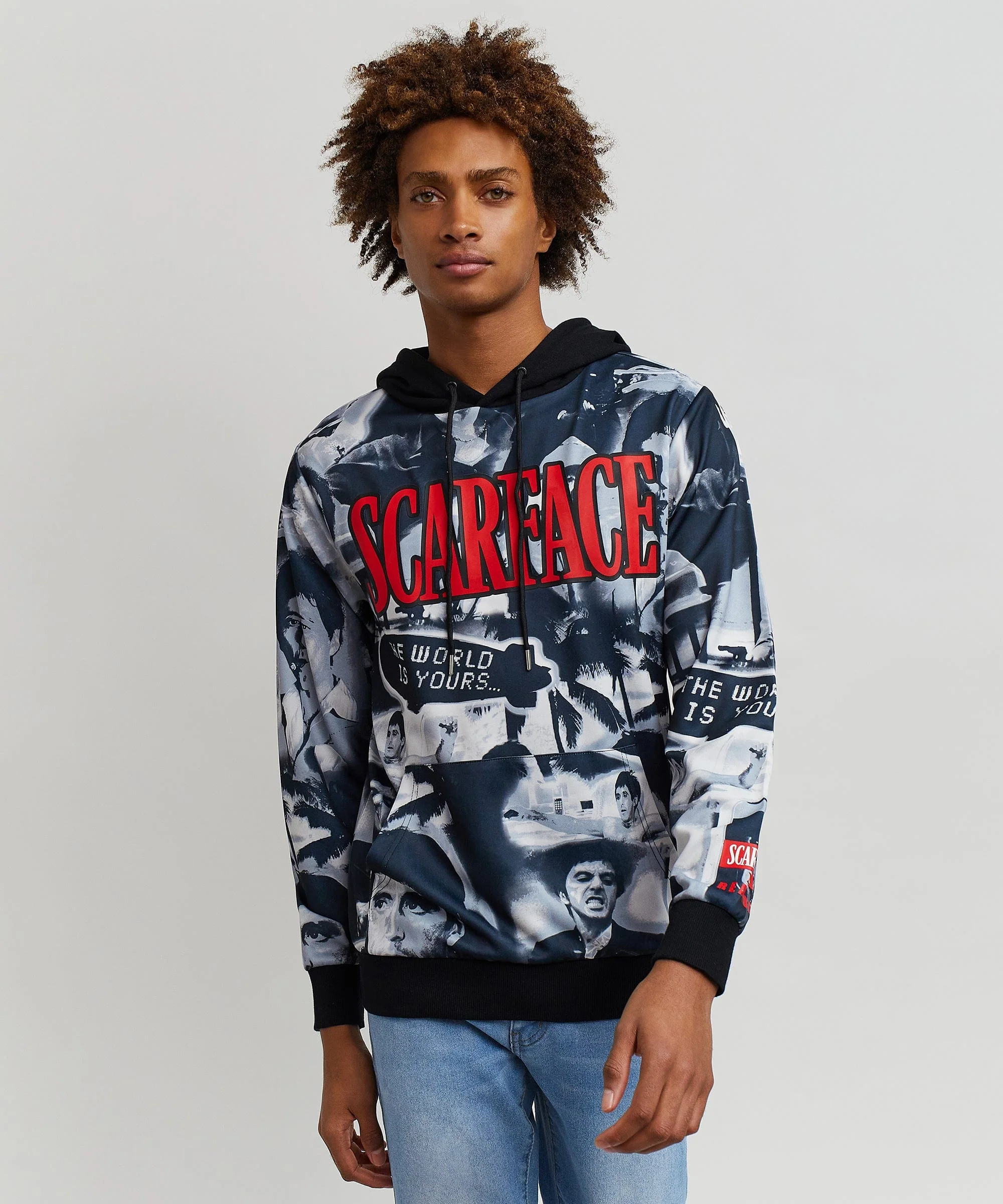 Scarface™ Collage Allover Print Al Pacino Hoodie - Image 5