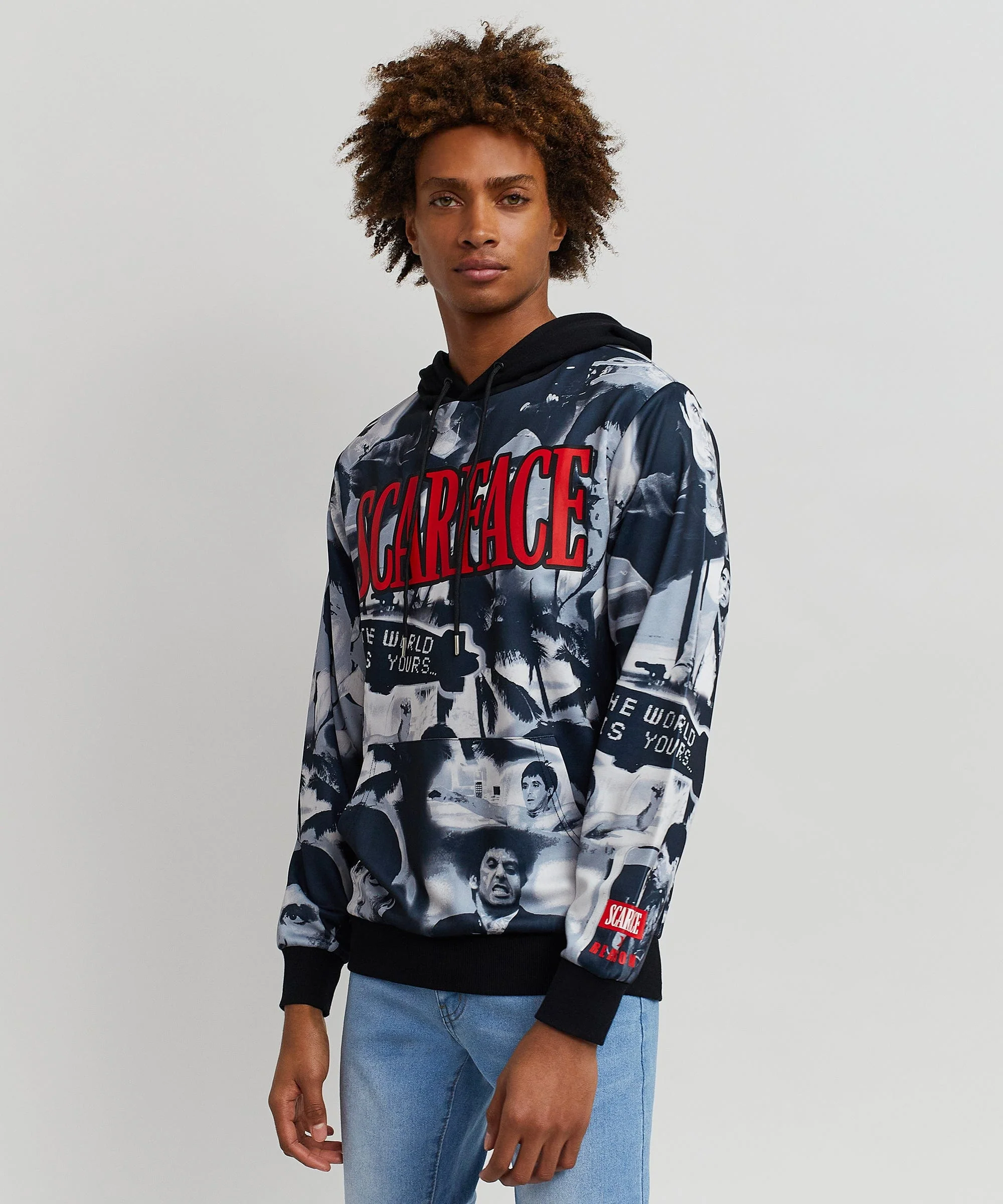 Scarface™ Collage Allover Print Al Pacino Hoodie - Image 6