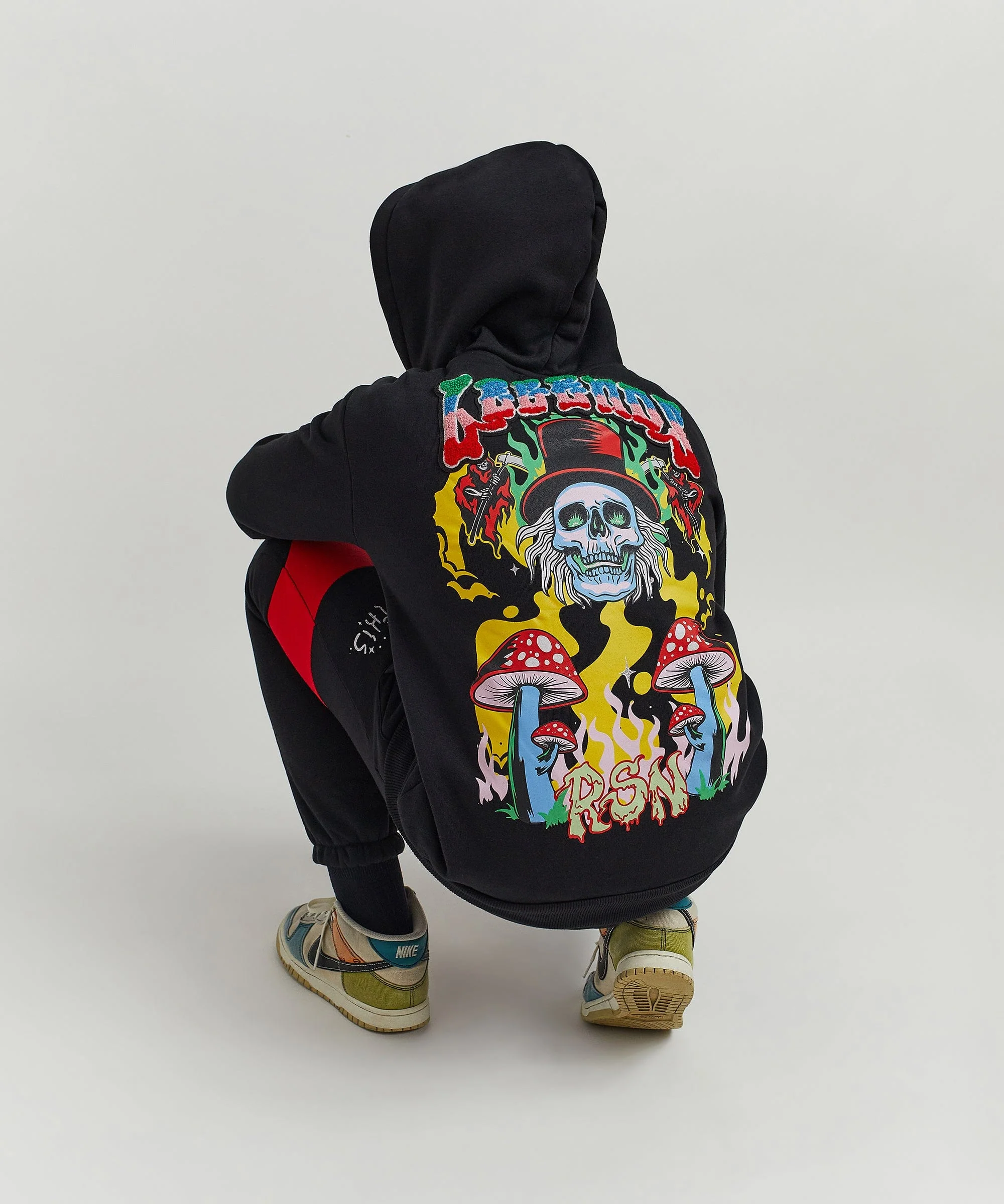 Kids True To This Back Print Hoodie - Image 26