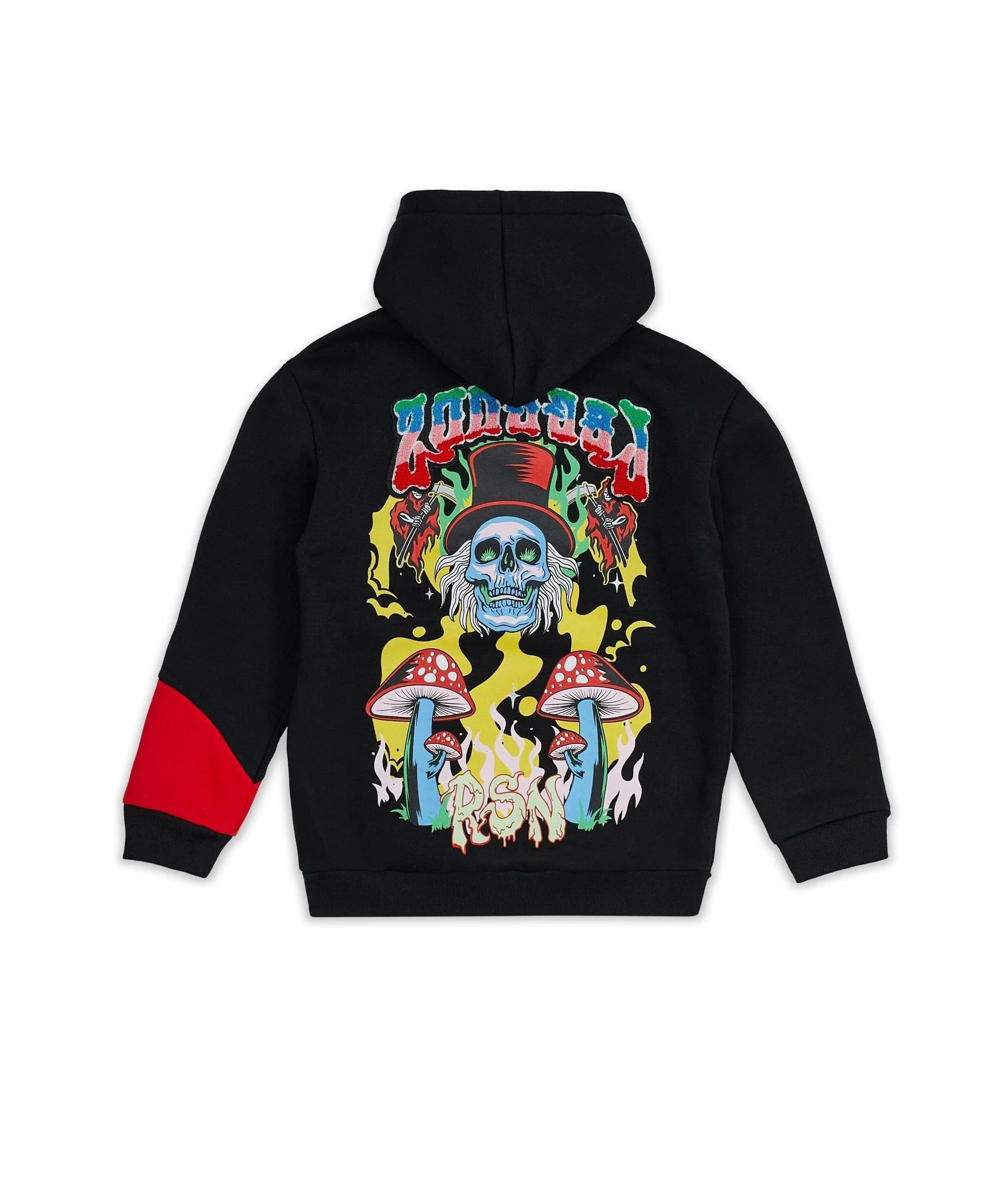 Kids True To This Back Print Hoodie - Image 9
