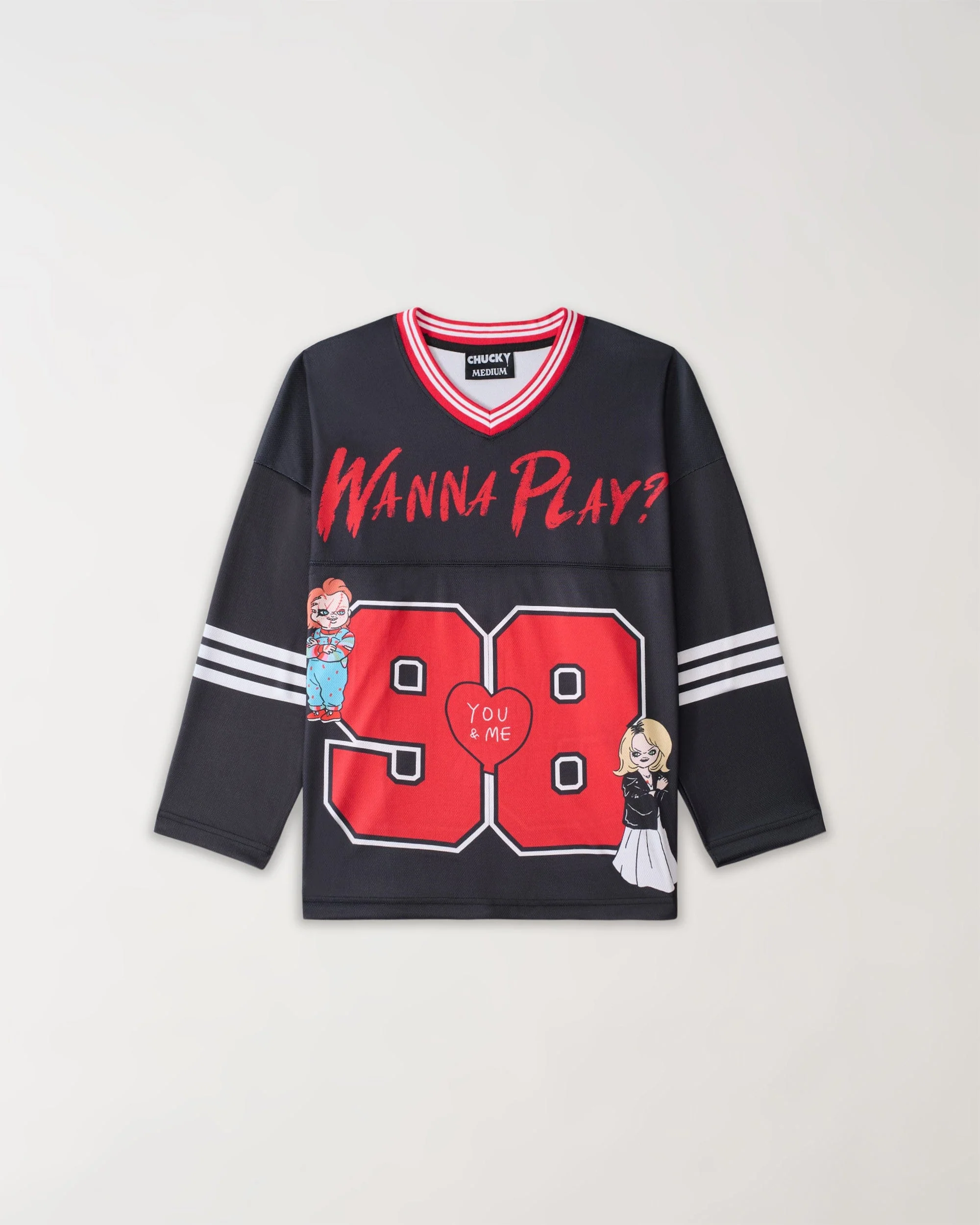 Women Chucky Jersey - Black
