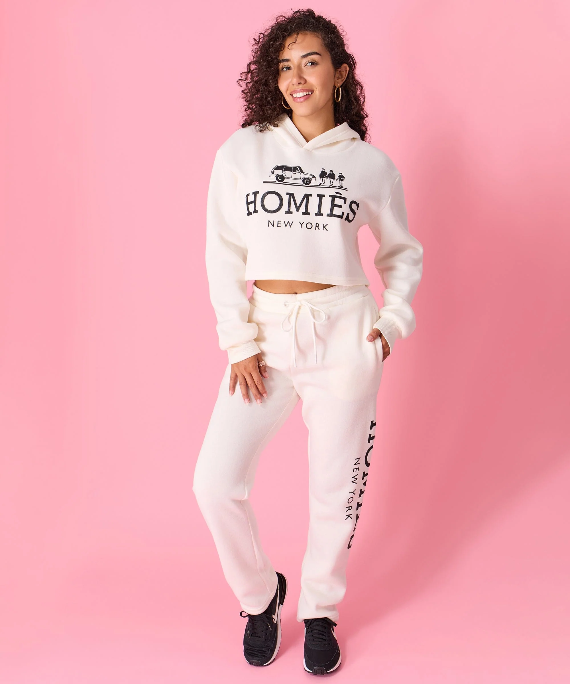 Women Homies Sweats - Cream - Image 4
